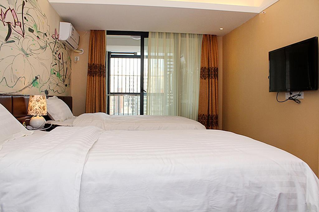 Aohua International Apartment Hotel Kanton Zewnętrze zdjęcie